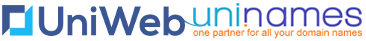 Uninames.com is de domeinnaam portaal van UniWeb bvba.